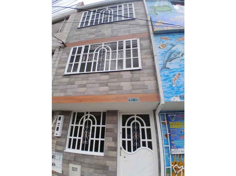 Arriendo Casa 115m2 Suba uso mixto 4 niveles remodelad total 4 alcobas