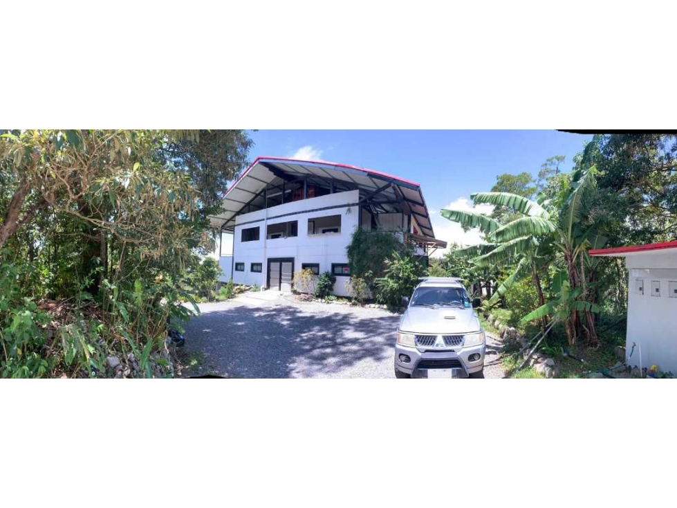 VENDO CASA A 1000M.S.N.M. Y 4000MTS BOQUETE - 3