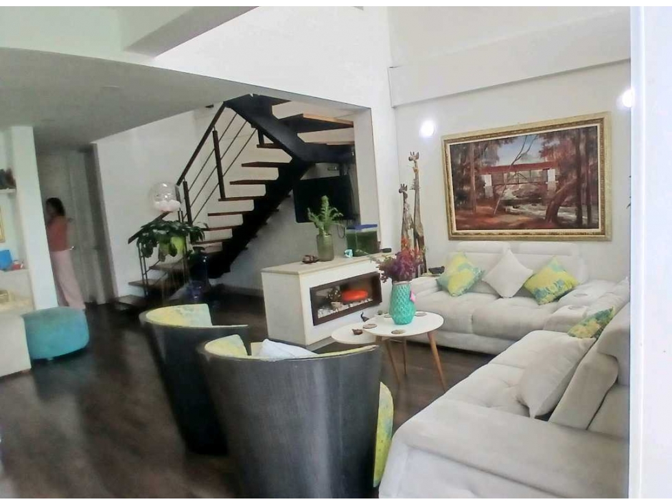 VENDO CASA CAMPESTRE BIFAMILIAR CON CLUD HAUSE EN CAJICA — foto 3