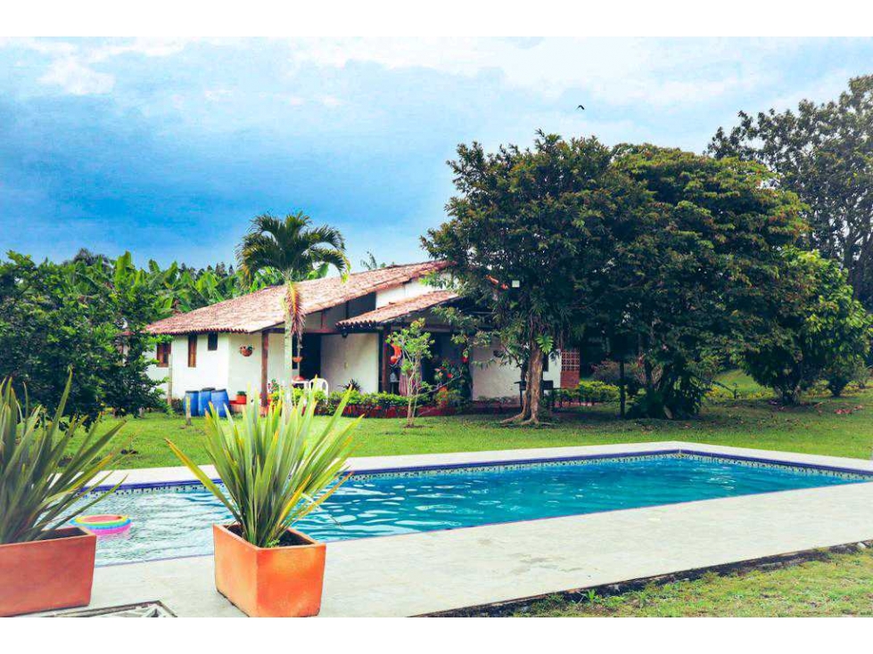 CASA CAMPESTRE ARRIENDO AMOBLADA EN QUIMBAYA, QUINDIO - 1