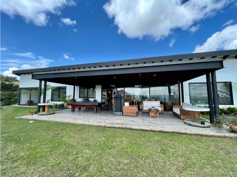VENDO CASA CAMPESTRE MODERNA 1 SOLO NIVEL RIONEGRO 3 ALCOBAS