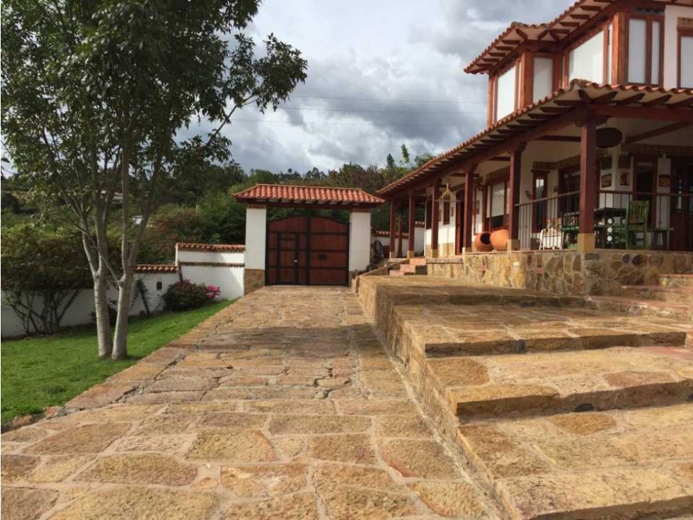 VENDO CASA CAMPESTRE VILLA DE LEYVA - TORDOYA - GANGA — foto 3