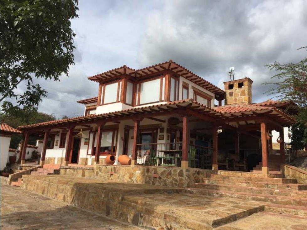 VENDO CASA CAMPESTRE VILLA DE LEYVA - TORDOYA - GANGA