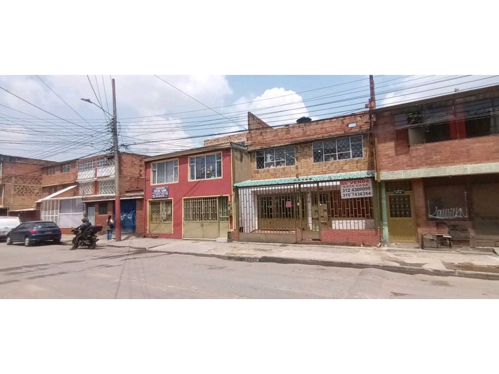 VENDO CASA EN KENNEDY BARRIO CASABLANCA BOGOTA