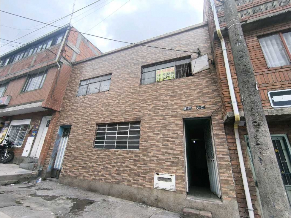 Vendo Casa Lote en Santa Ines