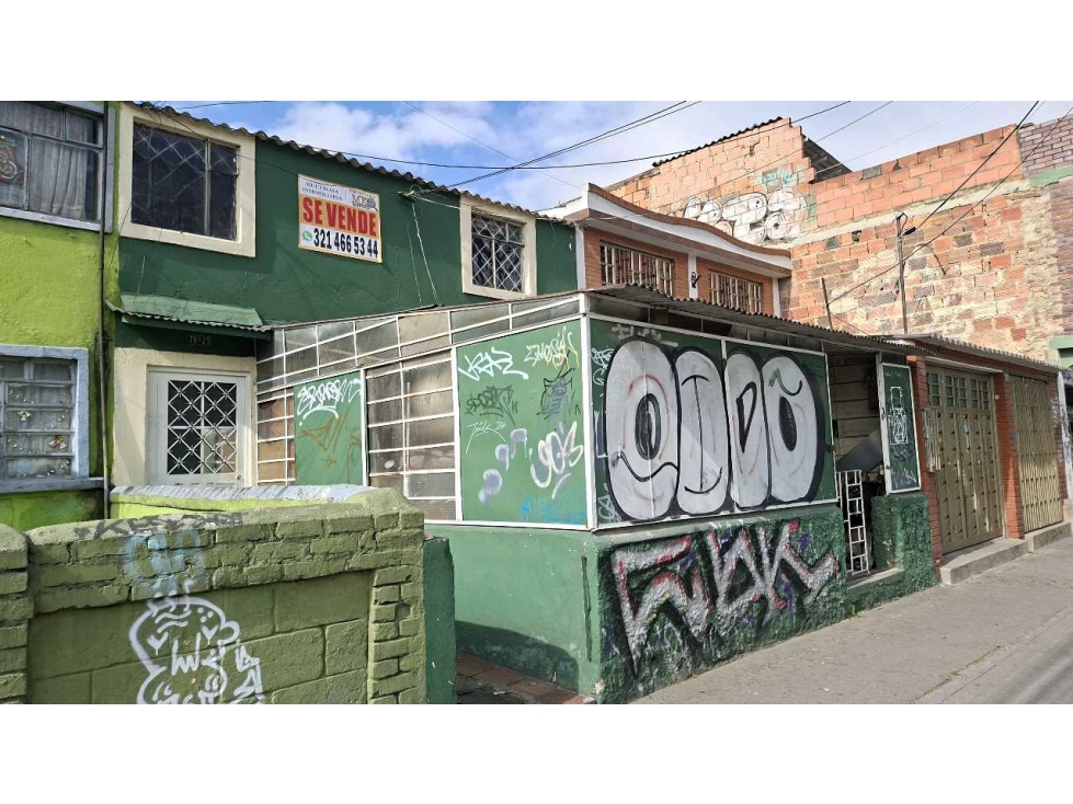 VENDO CASA LOTE EN VIA PRINCIPAL PARA PROYECTO EN KENNEDY BOGOTA
