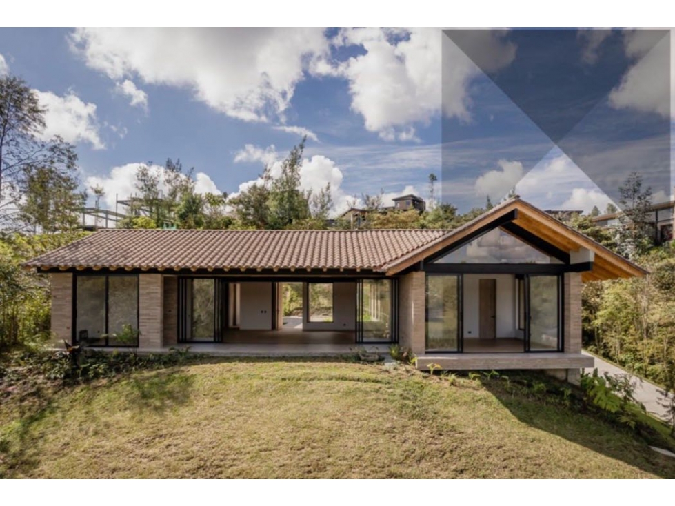 VENDO CASA NUEVA EN MONTESERENO EL RETIRO ANTIOQUIA UN SOLO NIVEL