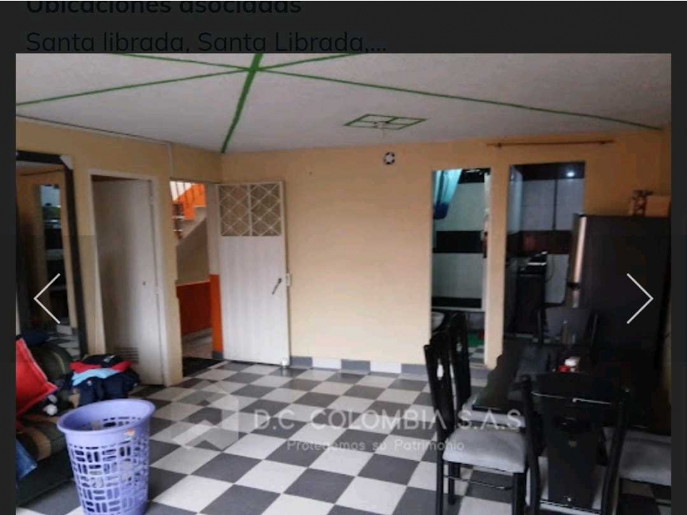 Vendo Casa Rentable 7 Aptos dos locales en Santa Librada bogota — foto 4