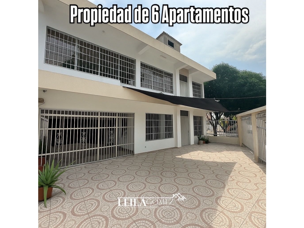 Propiedad de 6 Aprtamentos en venta Sector Blas de Lezo Oportunidad