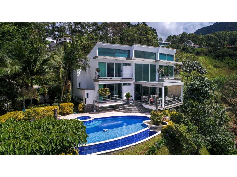 VENDO CASA VISTA ESPECTACULAR Y PISCINA EN PARCELACIÓN EN LAS PALMAS
