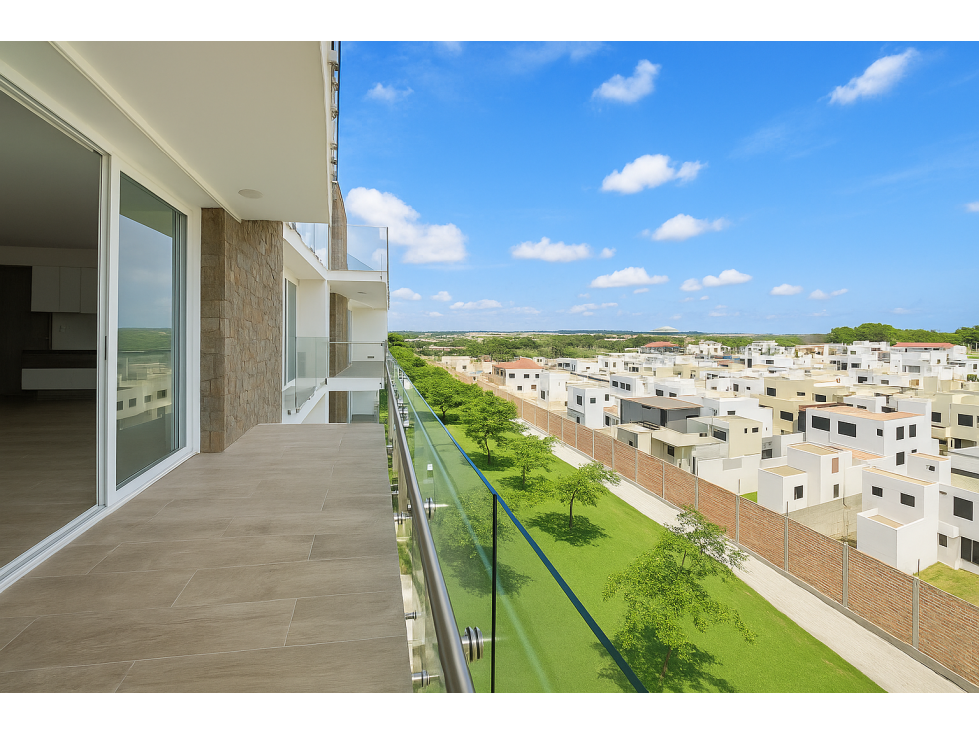 Departamento de 3 dormitorios y 116,84 m² en Porto Manta