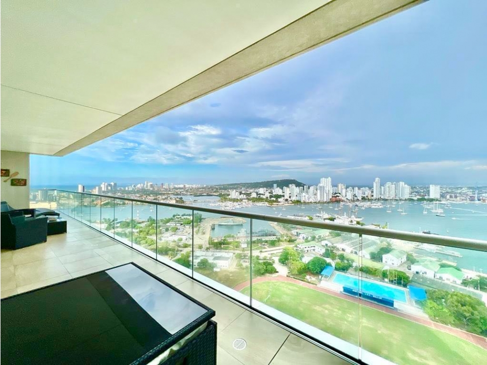 VENDO EN CARTAGENA APARTAMENTO PARA INVERSIÓN FRENTE AL MAR EN H2