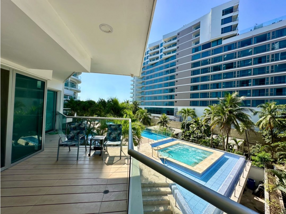 VENDO EN CARTAGENA APARTAMENTO CON SALIDA A LA PLAYA MURANO BEACH — foto 4