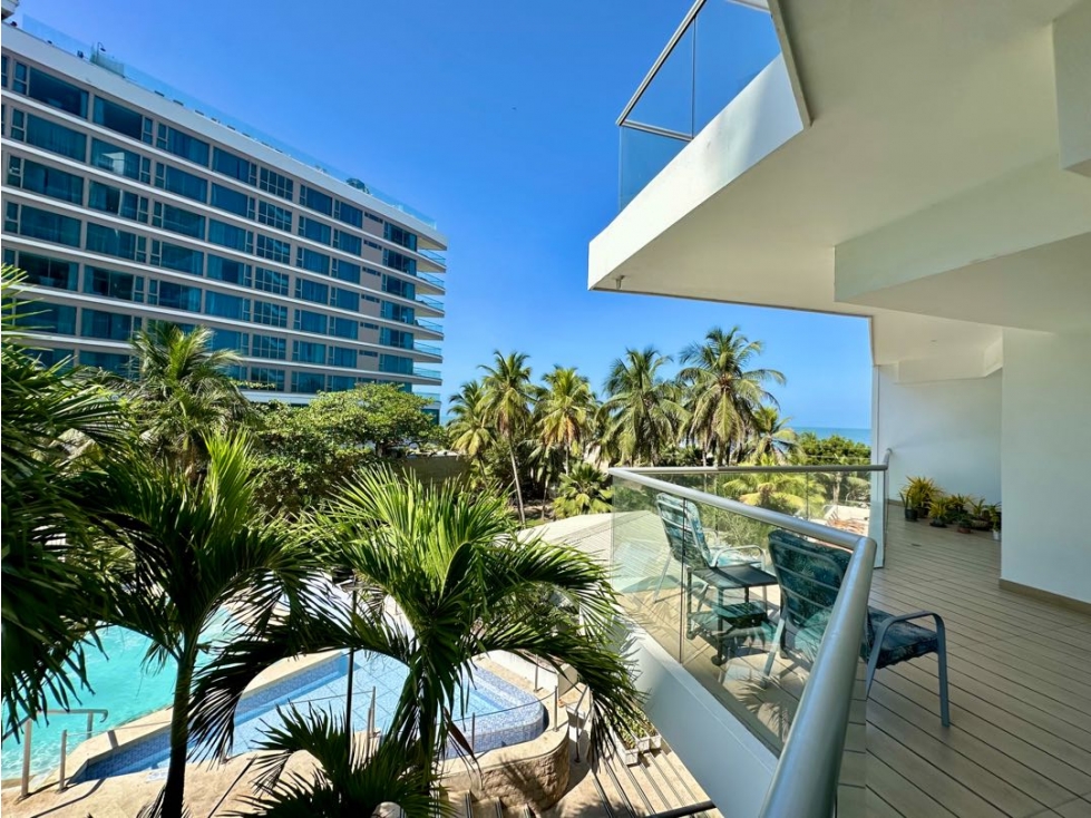 VENDO EN CARTAGENA APARTAMENTO CON SALIDA A LA PLAYA MURANO BEACH — foto 5
