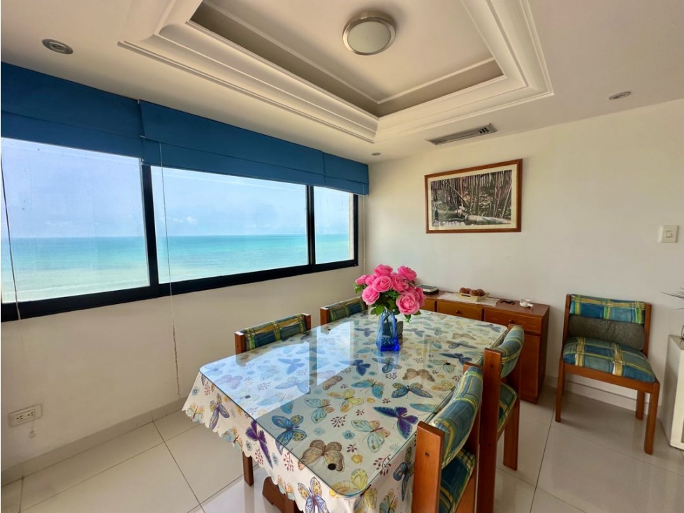 VENDO EN CARTAGENA APARTAMENTO FRENTE AL MAR EN B/GRANDE VISTA AL MAR — foto 4