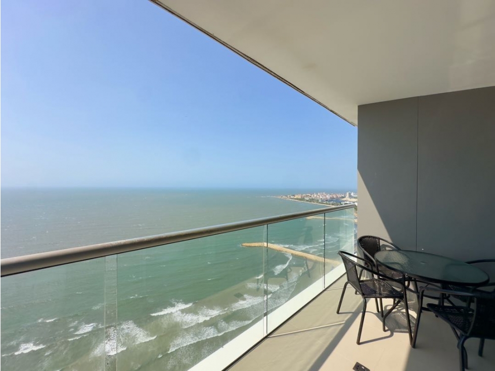 VENDO EN CARTAGENA APARTAMENTO PARA INVERSIÓN FRENTE AL MAR — foto 2