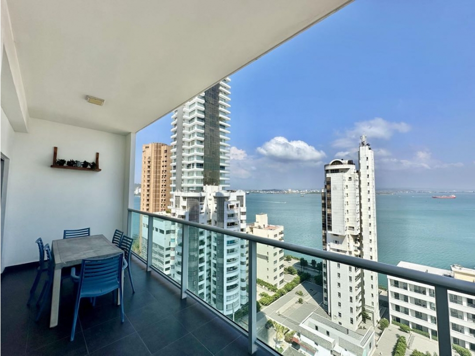 VENDO EN CARTAGENA APARTAMENTO RENTAS CORTAS VISTA A LA BAHÍA — foto 3