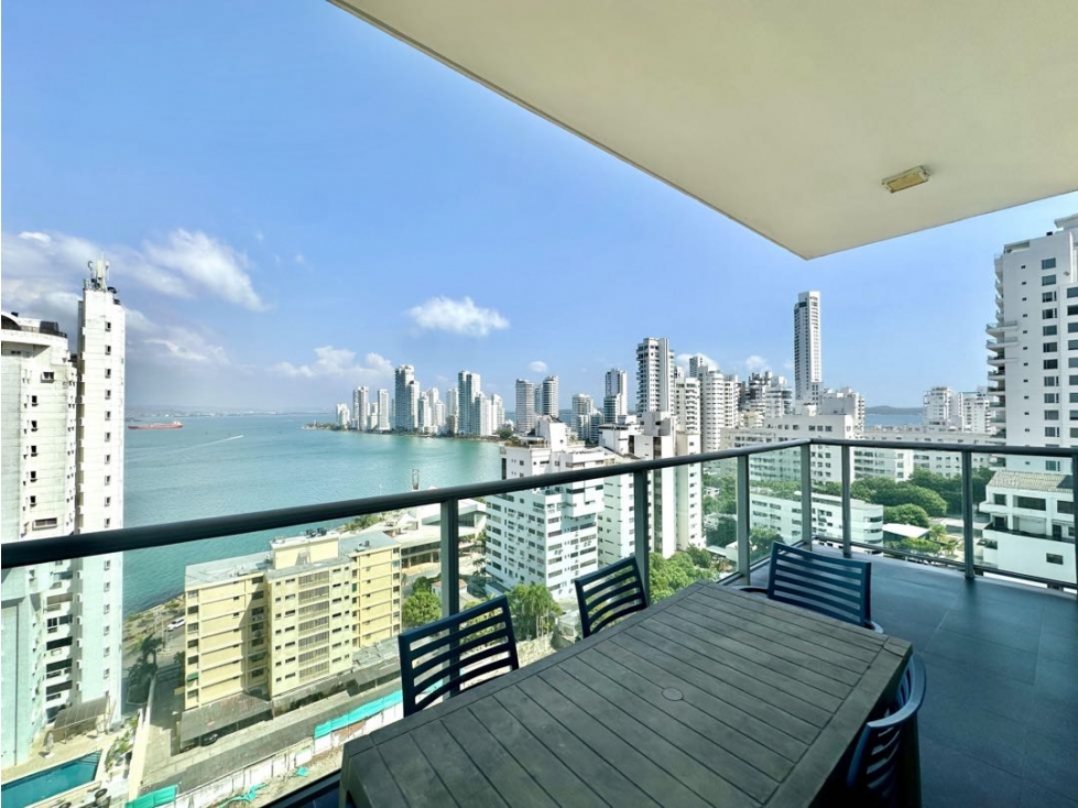 VENDO EN CARTAGENA APARTAMENTO RENTAS CORTAS VISTA A LA BAHÍA — foto 2