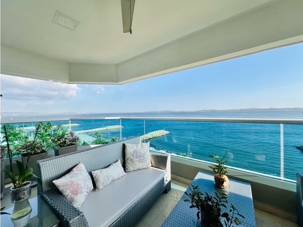 VENDO EN CARTAGENA APARTAMENTO FRENTE A LA PLAYA DE CASTILLOGRANDE — foto 4