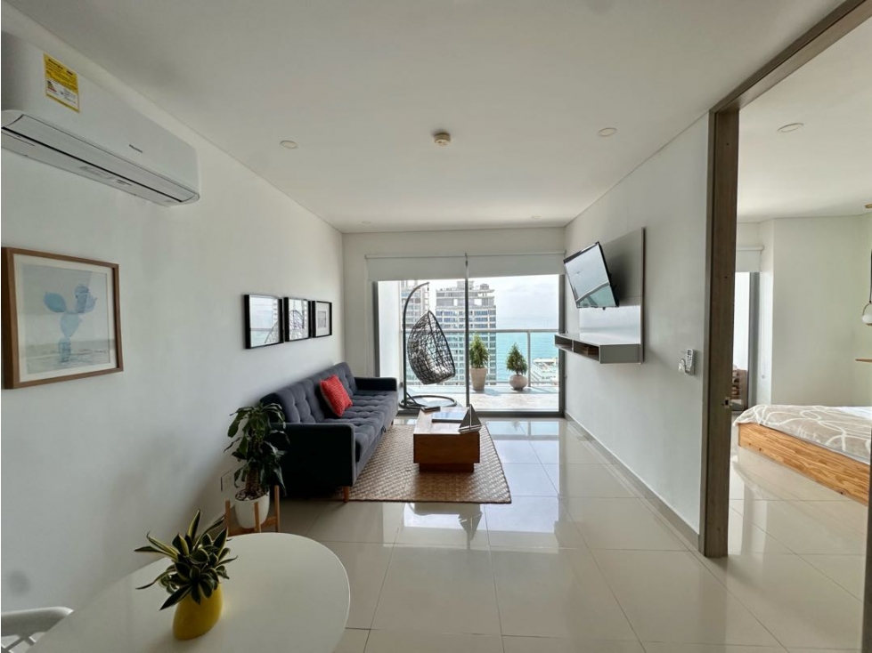 VENDO EN CARTAGENA APARTAMENTO PARA INVERSIÓN EN BGRANDE VISTA AL MAR — foto 6