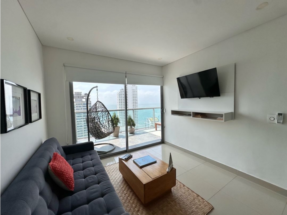 VENDO EN CARTAGENA APARTAMENTO PARA INVERSIÓN EN BGRANDE VISTA AL MAR — foto 4