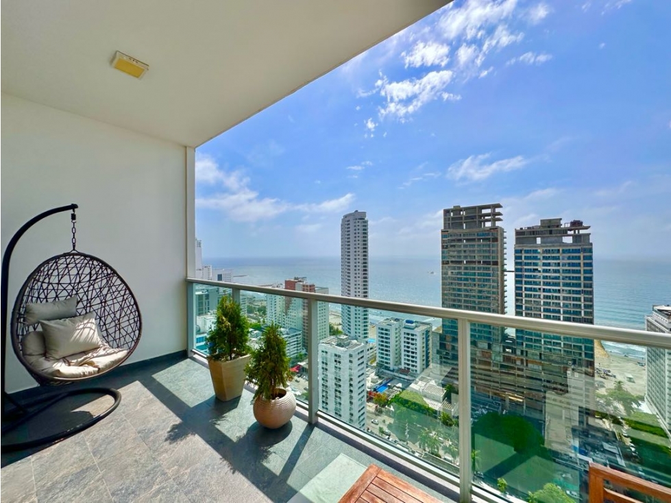 VENDO EN CARTAGENA APARTAMENTO PARA INVERSIÓN EN BGRANDE VISTA AL MAR — foto 2