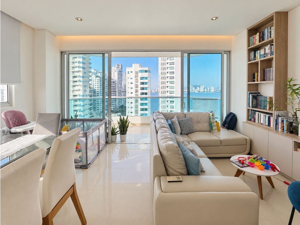 VENDO EN CARTAGENA APARTAMENTO REMODELADO EN CASTILLO VISTA BAHIA — foto 4