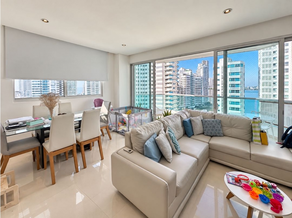 VENDO EN CARTAGENA APARTAMENTO REMODELADO EN CASTILLO VISTA BAHIA — foto 3
