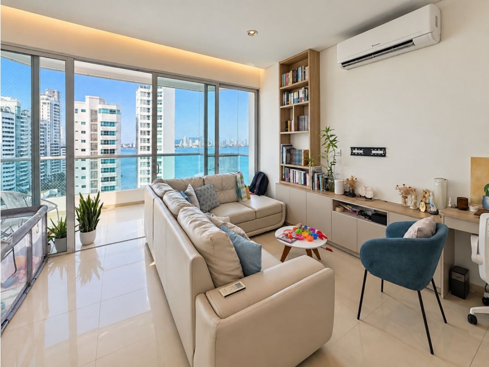 VENDO EN CARTAGENA APARTAMENTO REMODELADO EN CASTILLO VISTA BAHIA — foto 5