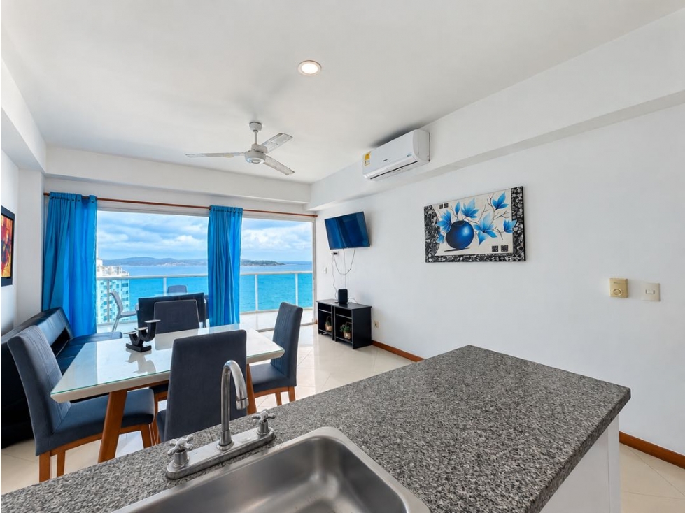 VENDO EN CARTAGENA APARTAMENTO USO TURÍSTICO CON VISTA EN LAGUITO — foto 6