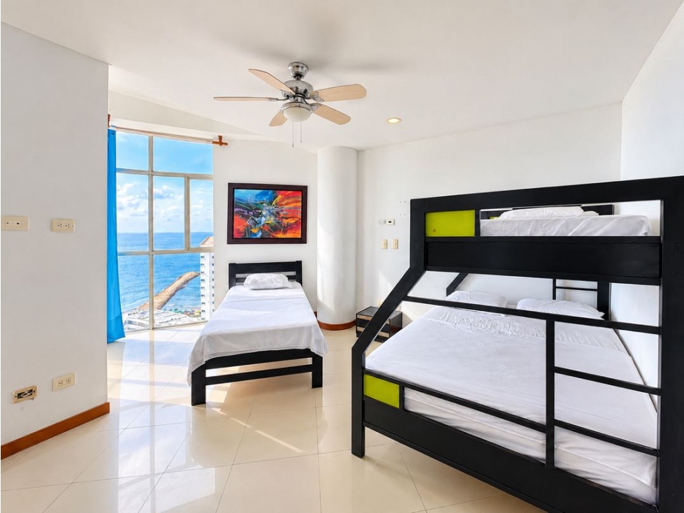 VENDO EN CARTAGENA APARTAMENTO USO TURÍSTICO CON VISTA EN LAGUITO - 6