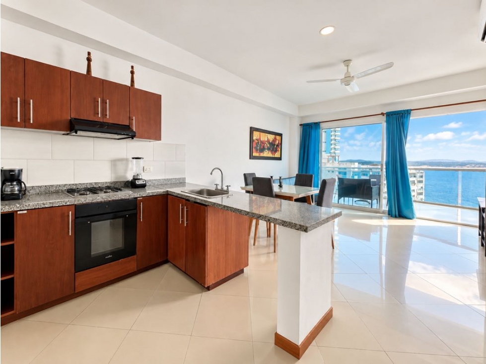 VENDO EN CARTAGENA APARTAMENTO USO TURÍSTICO CON VISTA EN LAGUITO — foto 5