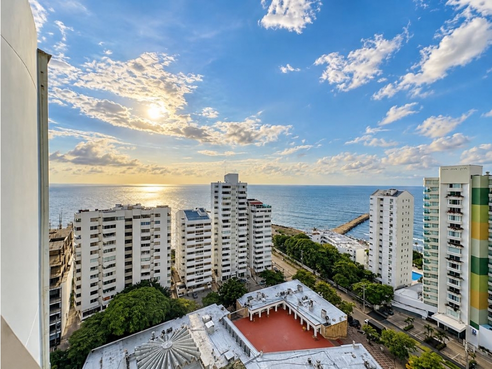 VENDO EN CARTAGENA APARTAMENTO USO TURÍSTICO CON VISTA EN LAGUITO - 1