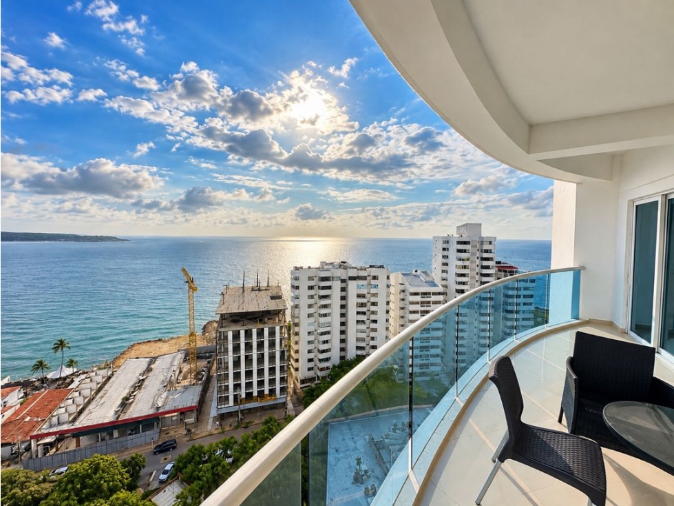 VENDO EN CARTAGENA APARTAMENTO USO TURÍSTICO CON VISTA EN LAGUITO - 2