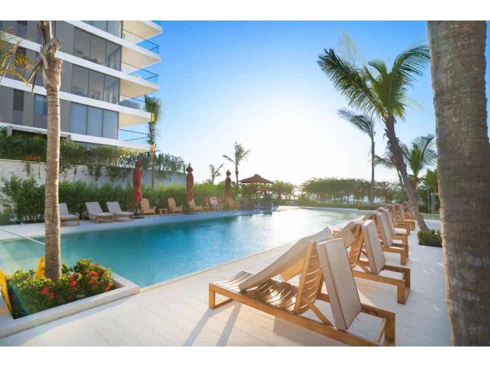 VENDO EN CARTAGENA APARTASUIT AMOBLADO EN MORROS ZOÉ SERENA DEL MAR.