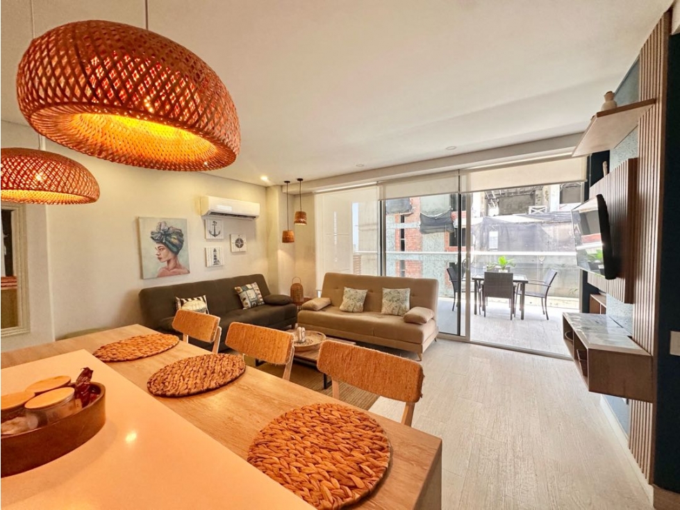 VENDO EN CARTAGENA HERMOSO APARTAMENTO CON JACUZZI PARA INVERSIÓN — foto 4