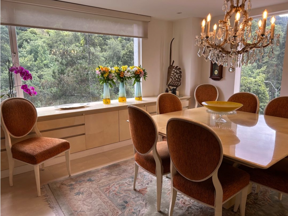 VENDO ESPECTACULAR APTO CON VISTA EN CHICO RESERVADO. 3 ALCOBAS. 200M2 — foto 6