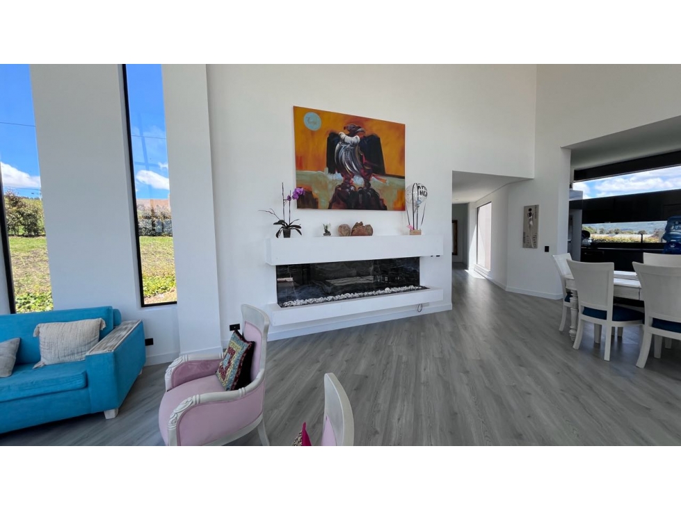 Vendo espectacular casa con excelente vista al valle de Sopo. - 4