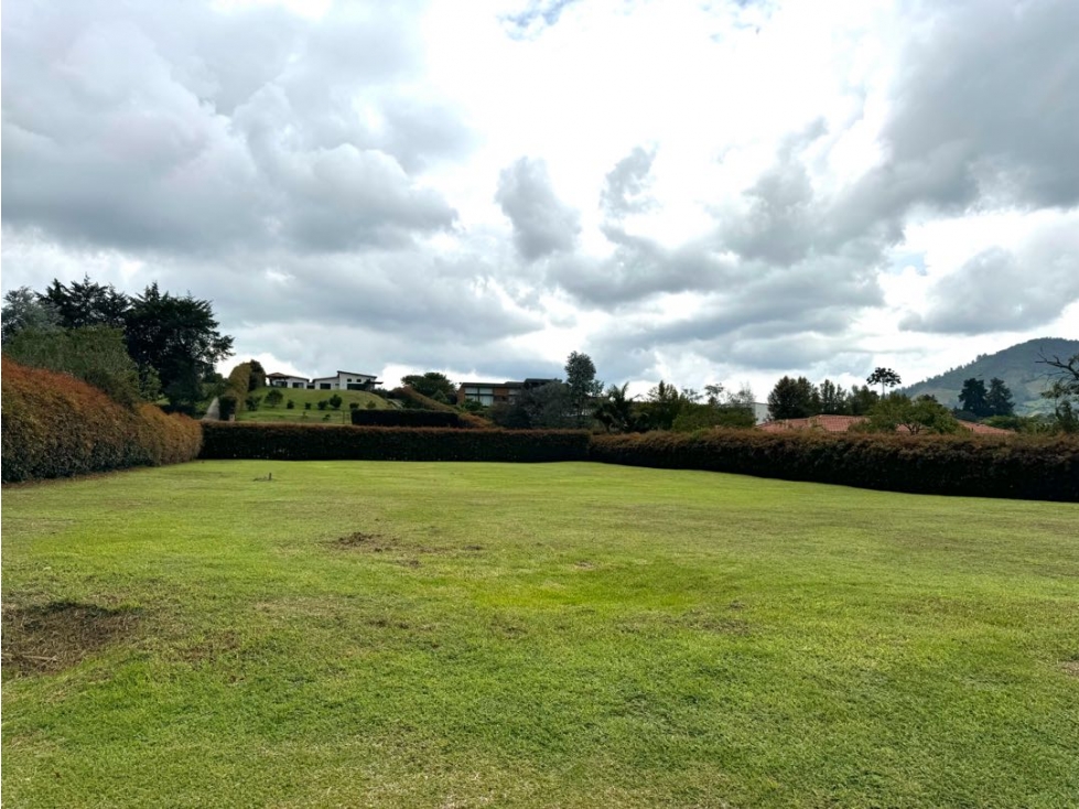 Vendo espectacular lote plano en Parcelación vía San Antonio La Ceja
