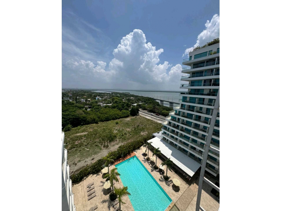 *VENDO EXCLUSIVO APARTAMENTO EN SERENA DEL MAR *