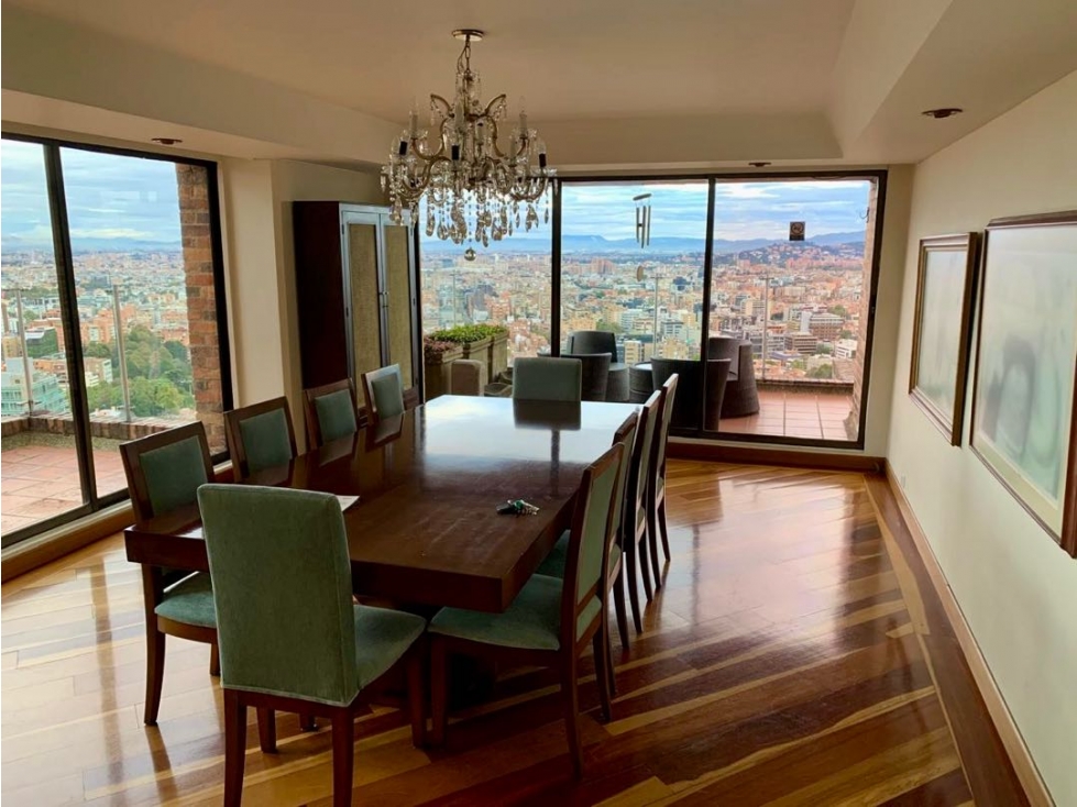 Vendo exclusivo apto con terrazas y hermosa vista en Chico Alto — foto 2