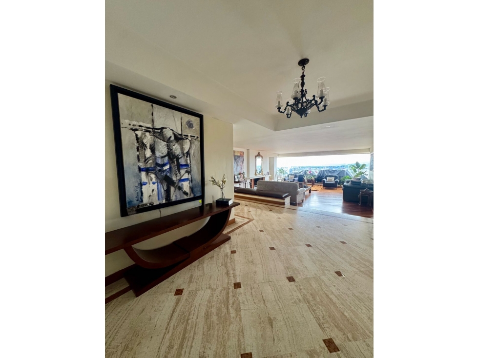 Vendo exclusivo apto con terrazas y hermosa vista en Chico Alto — foto 3