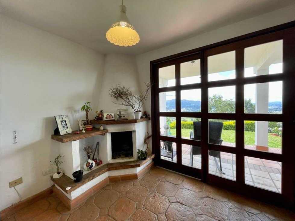 VENDO FINCA GUARNE, CASA 2 NIVELES Y CABAÑA AUXILIAR, VISTA ESPECTACUL — foto 5