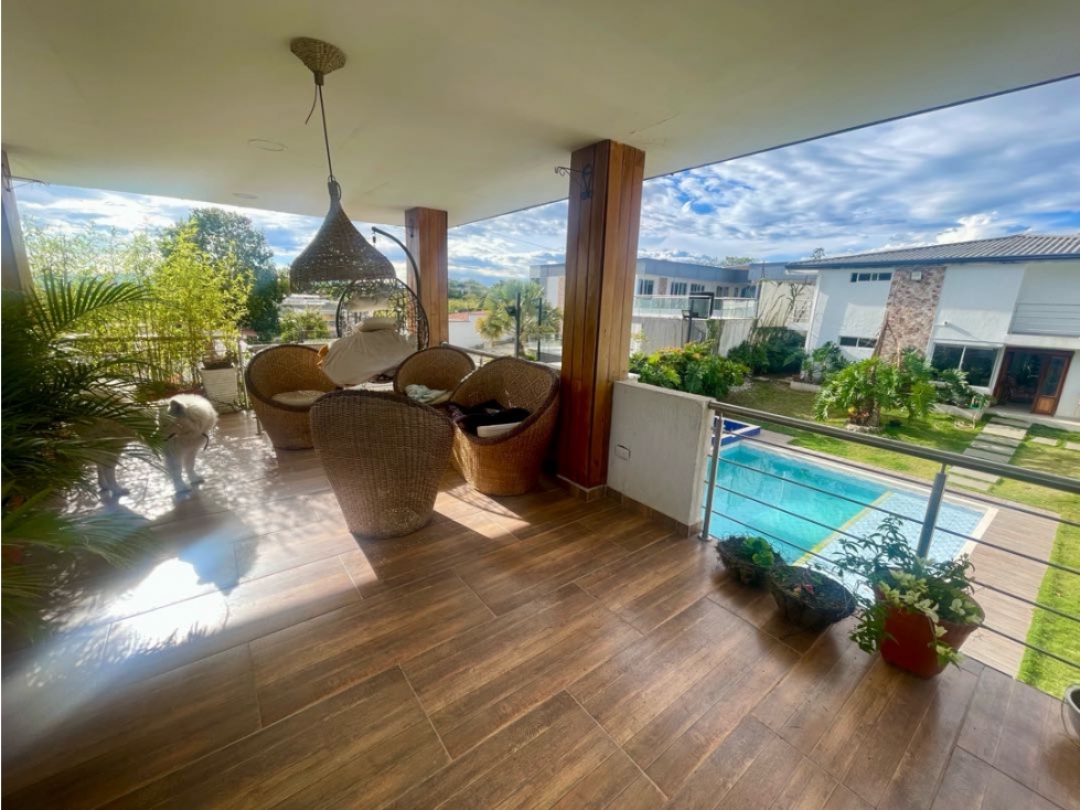 VENDO CASA CAMPESTRE CON PISCINA Y SAUNA EN CANTACLARO - RIO BLANCO - 2
