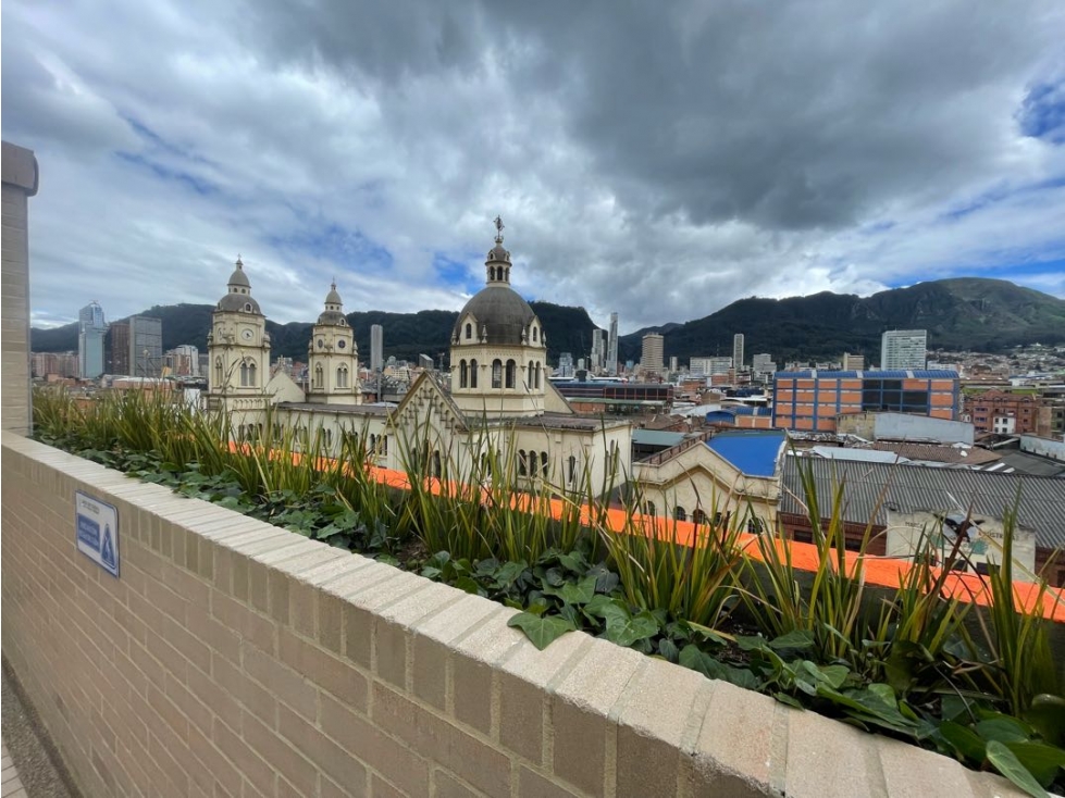 Vendo o arriendo Apartaestudio centro Bogotá vista panoramica — foto 6