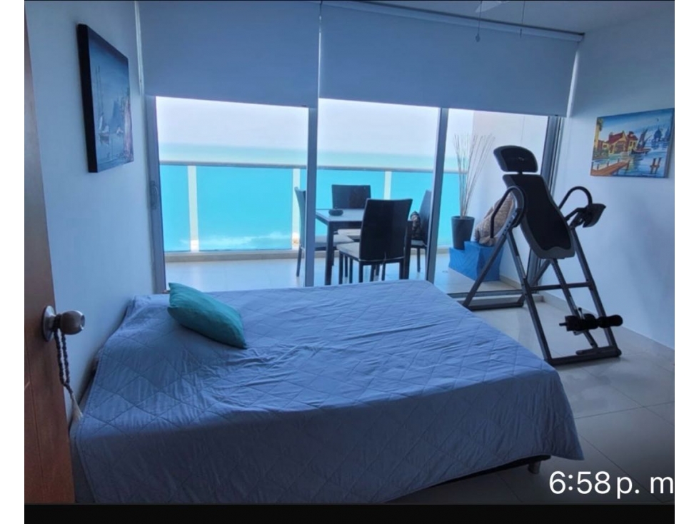 Vendo hermoso apto frente al Mar en El Cabrero Cartagena de Indias — foto 4