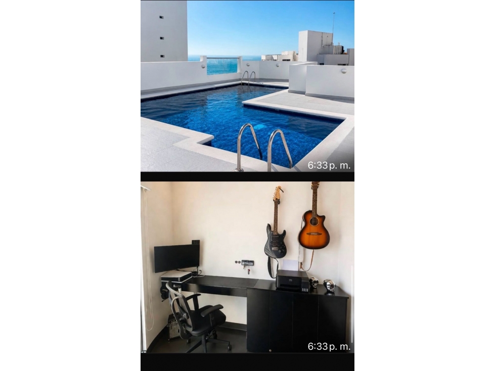 Vendo lindo apto de 2 alcobas en Bocagrande Cartagena de Indias — foto 2