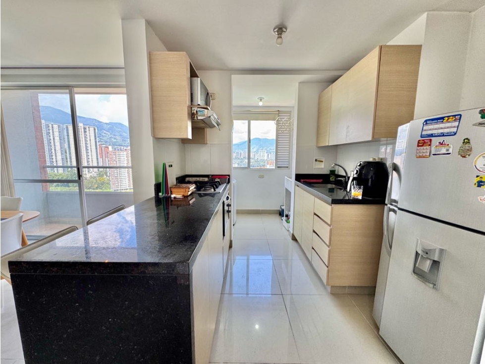 Vendo lindo apto en exclusiva ubicación y unidad en sabaneta!! — foto 4