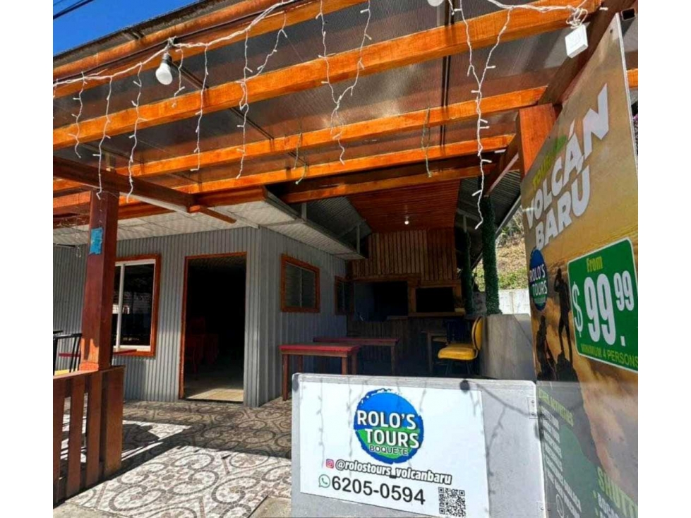 VENDO LOCAL COMERCIAL EN BOQUETE, LUGAR CENTRICO, AREA COMERCIAL - 3