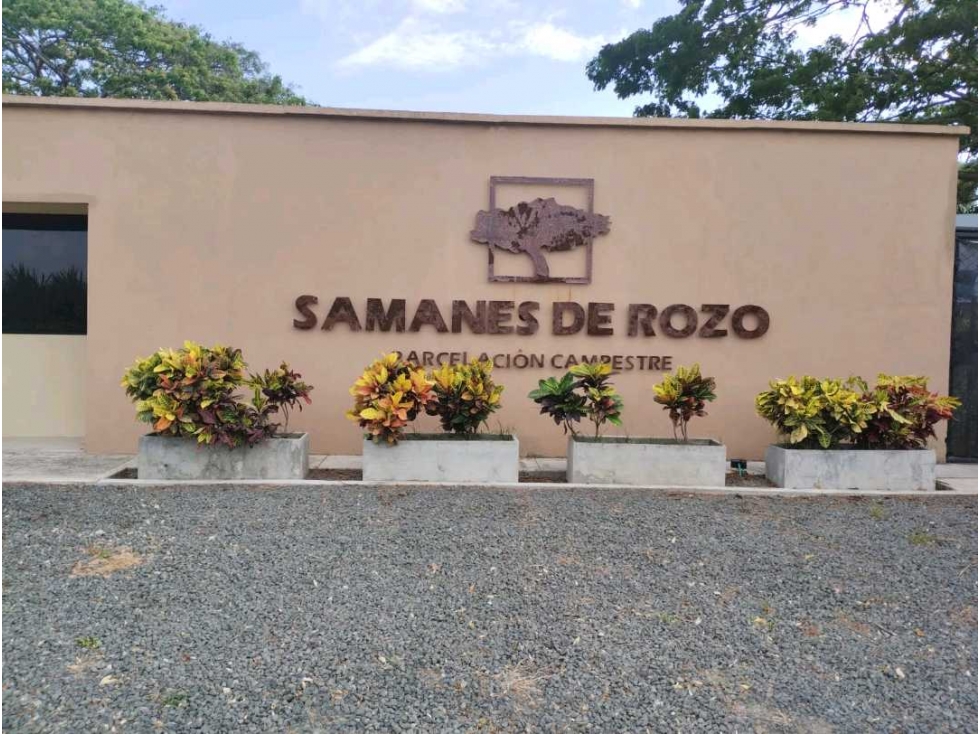 VENDO LOTE CAMPESTRE EN CONDOMINIO ROZO CS - 1